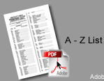 A - Z List October 2012 in PDF format